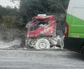 Motorista de caminhão de Guaíra morre em grave acidente na PR-484