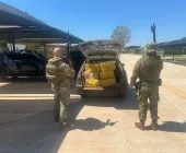 Carro carregado com cigarros paraguaios é apreendido em porto em Guaíra
