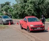 Guarda Municipal de Guaíra reforça fiscalização de veículos estrangeiros na Ponte Ayrton Senna
