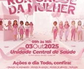 Rua Saúde da Mulher mobiliza serviços no Outubro Rosa em Guaíra