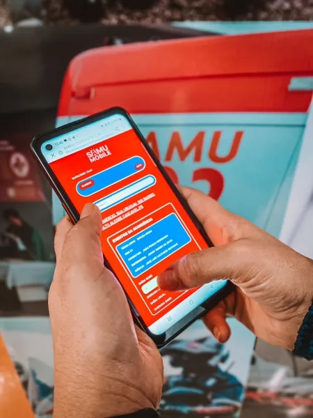 CONSAMU lança aplicativo que permite acionar o SAMU pela internet, mesmo sem sinal de telefone