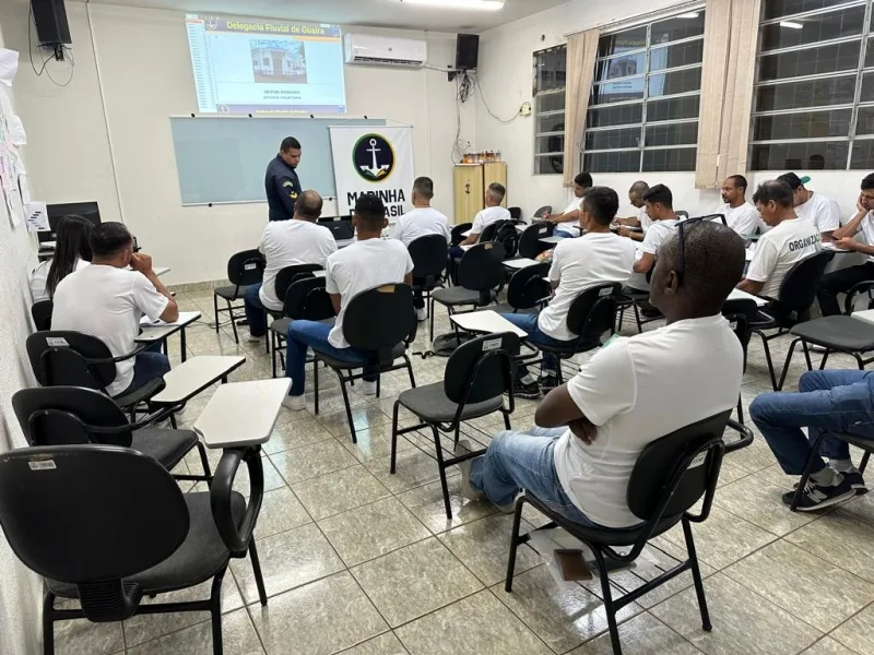 Marinha de Guaíra retoma Curso de Formação de Aquaviários – Marinheiro Fluvial de Máquinas