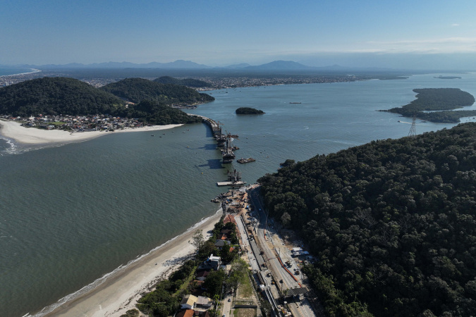 Ponte de Guaratuba recebe prêmio de melhor obra rodoviária do Brasil na categoria