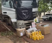 PRE prende motorista com R$ 300 mil em contrabando na BR-163 em Guaíra