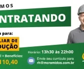 MCR Amidos abre novas vagas de trabalho em Mercedes; Confira