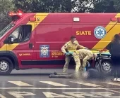 Vítima fica desacordada após acidente com patinete elétrico em Marechal Rondon
