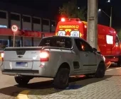 Moradora de Guaíra fica ferida em colisão de carro com poste em Toledo