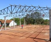 Prefeitura de Mercedes inicia construção de novo salão comunitário em Sanga Alegre