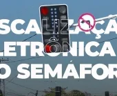 Radar contra avanço de sinal vermelho está em funcionamento na Av. Almirante Tamandaré em Guaíra