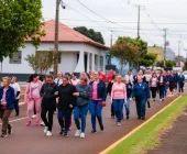 Caminhada Rosa encerra mês de conscientização e atividades do Outubro Rosa em Mercedes