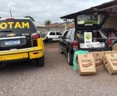 Motorista é preso com carro carregado de cigarros após fuga entre Terra Roxa e Palotina