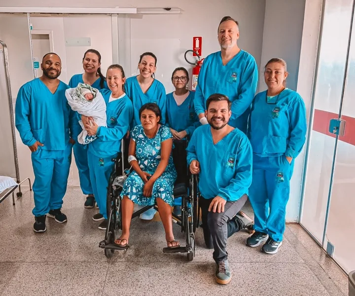 Equipe da UPA de Guaíra realiza parto de emergência