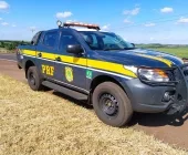 Acidente na BR-163 entre Guaíra e Mercedes envolve duas caminhonetes