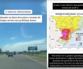 Caçador de tempestades está em Marechal Rondon para registrar fenômeno natural