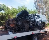 Policial militar morre em grave acidente com viatura no sul do MS