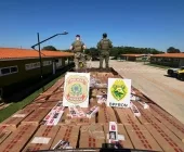 Caminhão com carga milionária de cigarros é apreendido em Guaíra