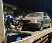 Motorista embriagado é preso após dar 'cavalo de pau' com carro no Lago Municipal de Mercedes