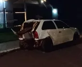 Jovem vítima de acidente em Mercedes é transferido pelo SAMU para Toledo