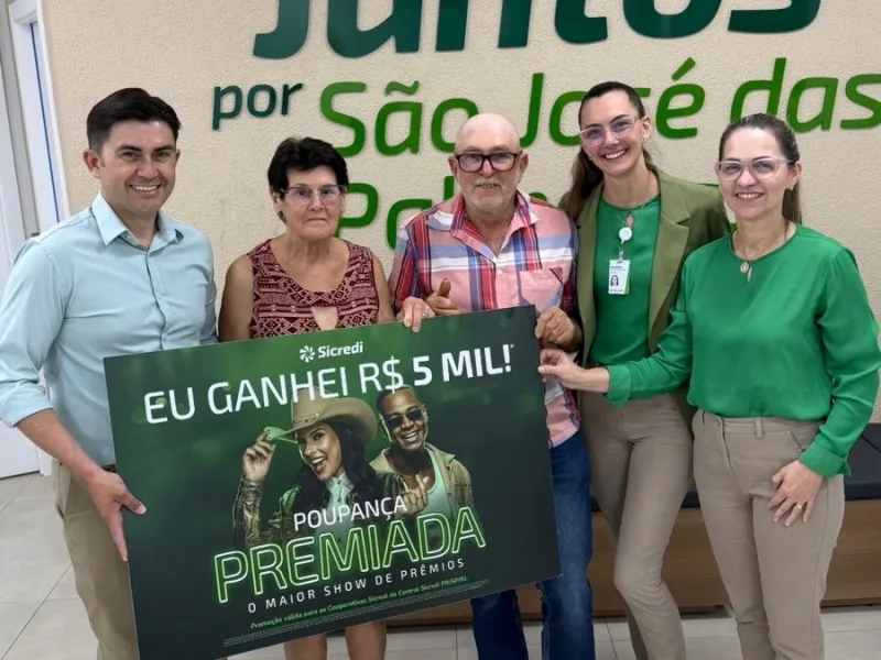 Grande sorteio de R$ 1 milhão da Campanha Poupança Premiada Sicredi está cada vez mais próximo