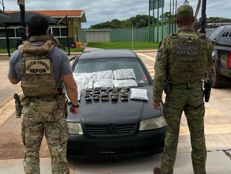 Polícia apreende haxixe em Dr. Oliveira Castro e detém homem