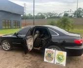 Carro com cigarros é apreendido em Terra Roxa