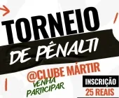 Clube Mártir reliaza Torneio de Pênaltis no sábado (06) no Arroio Guaçu