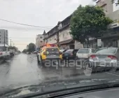 Colisão entre carro e bicicleta deixa ciclista ferida no centro de Marechal Rondon