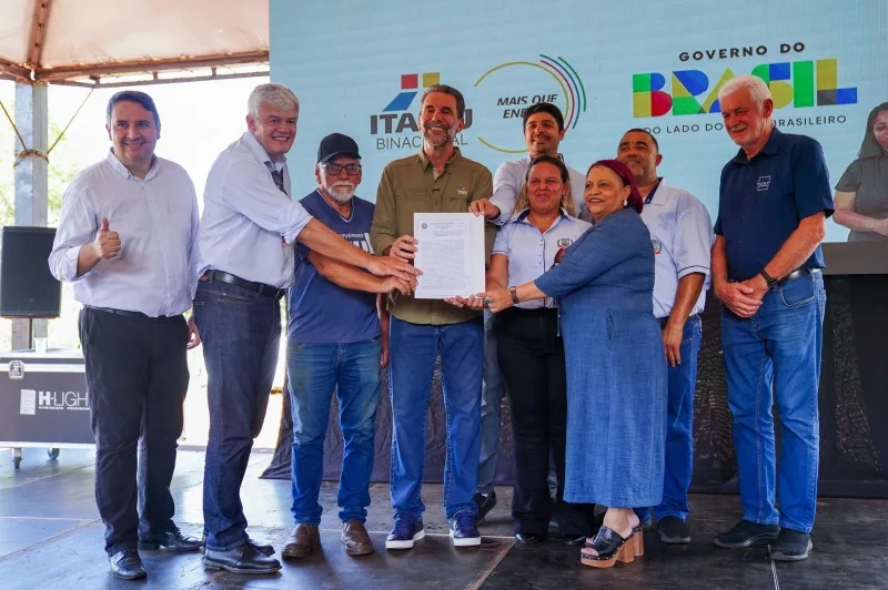 Itaipu oficializa doação de áreas em Guaíra para regularização fundiária