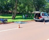 Homem morre em acidente envolvendo moto e caminhão em Salto del Guairá - Paraguai