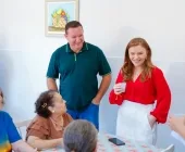 Secretária do Estado visita Mercedes e anuncia ampliação do Centro-Dia do Idoso