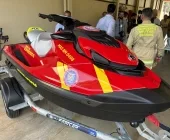 Corpo de Bombeiros de Guaíra recebe primeira moto aquática da unidade