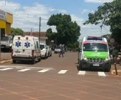 Mulher é atropelada no centro de Mercedes