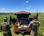 Veículo com cigarros contrabandeados é apreendido em Guaíra