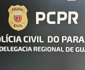 Polícia divulga foto de homem foragido por matar dois jovens irmãos em Guaíra