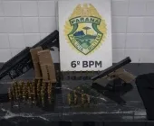 Suspeito de homicídio em Nova Santa Rosa é alvo de operação que apreende fuzil e pistola em Céu Azul