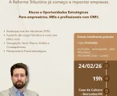 Palestra em Mercedes aborda impactos da Reforma Tributária e novas regras do Imposto de Renda