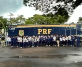 Carreta Cinema da PRF encerra etapa em Guaíra com recorde de público