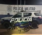Homem é preso em Mundo Novo com moto paraguaia usando motor furtado no PR
