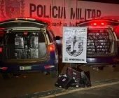 Polícia Militar apreende quase 700 quilos de maconha em residência de Mundo Novo
