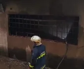 Incêndio em edificação mobiliza Corpo de Bombeiros em Guaíra