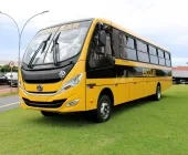 Prefeitura de Mercedes investe R$ 640 mil em novo ônibus escolar