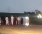Carro capota após colisão na BR-163 em Guaíra