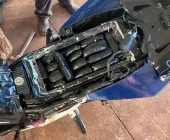 Mulher é presa transportando haxixe em moto na BR-163 entre Marechal e Toledo