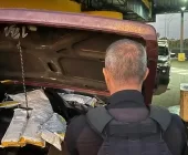 PRF localiza agrotóxicos contrabandeados no motor de caminhonete na BR-163 em Guaíra