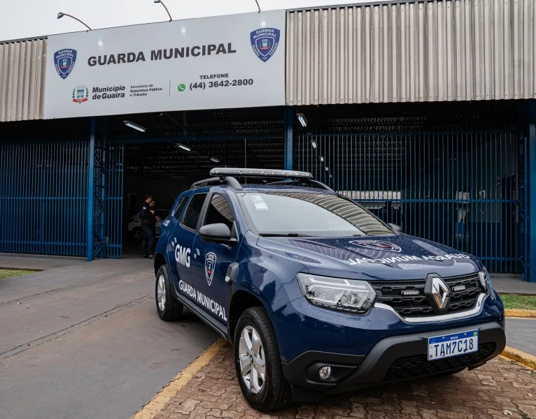 Guarda Municipal atende furto em residência e detém suspeitos em Guaíra