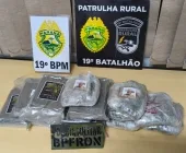 Adolescente é apreendido com 5 kg de maconha na rodoviáira de Marechal Rondon
