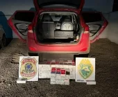 Polícia localiza 108 celulares em fundo falso de veículo em Guaíra