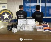 Apreensão na Fronteira: Receita Federal apreende R$150 mil em medicamentos ilegais em Mundo Novo
