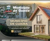 Município de Guaíra abre inscrições para 65 casas do Programa Pró-Moradia