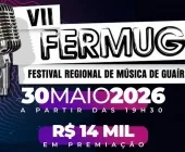 Com R$ 14 mil em premiação, Guaíra anuncia o VII FERMUG – Festival Regional de Música